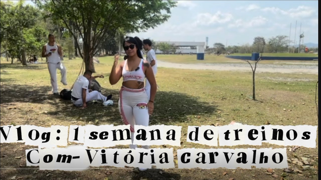 Uma semana de treinos com Vitória Carvalho