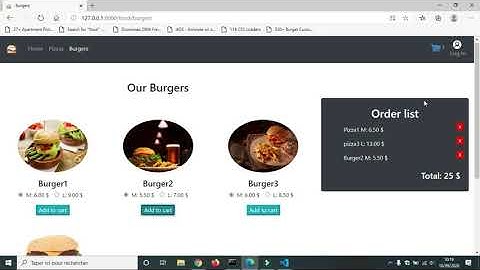Fast food web application part14: Success view (Django / Javascript)