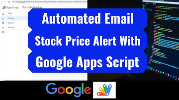Automated email stock price alert with Google apps script