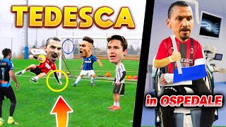 TEDESCA Challenge di SERIE A finita in OSPEDALE!