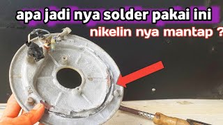 membuat solder pakai elemen magic com,ternyata seperti ini isi dalam nya