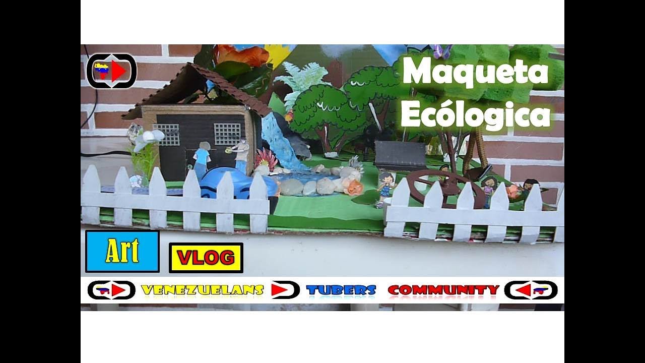 Maquetas Profesional y Escolar on Instagram: CASA ECOLOGICA