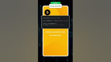 Part 2 - #2/35+ Array.concat() | JavaScript Array Methods | Interview Questions and Answers