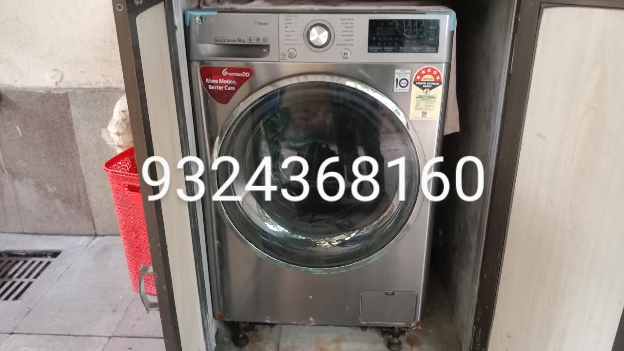LG INVERTER WASHING MACHINE TUB CLEAN PUDAR KE LUKSAN YouTube