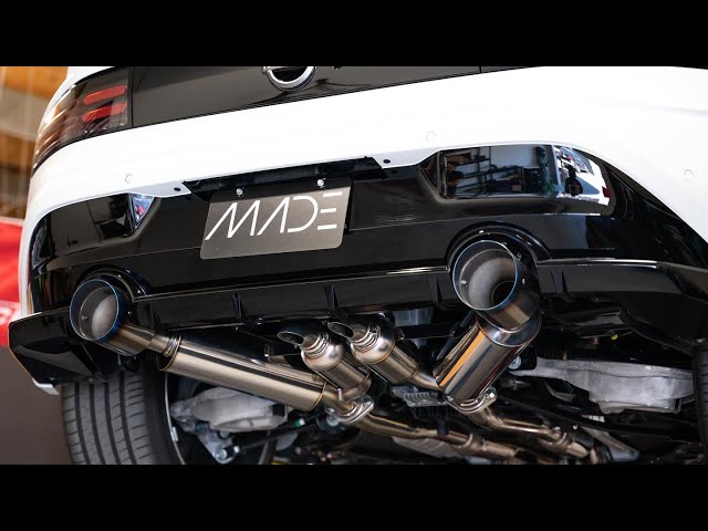 Nissan Z RZ34 HKS Dual Muffler Exhaust debuted by RZ34 Shop