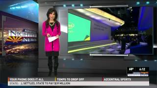 Lin Sue Cooney in funky boots - 8-Jan-2014