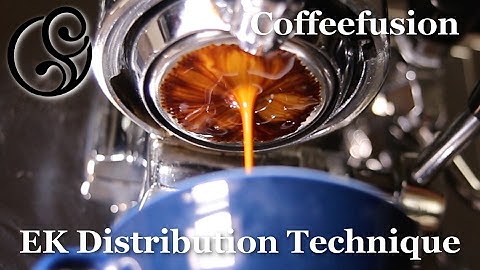 EK 43 Espresso Distribution Technique - Coffeefusion