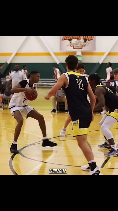 Hansel Enmanuel is too insanely good for one hand 😳cold dunk 🥶 #shorts