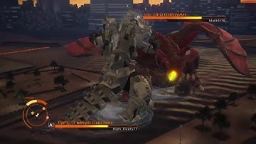 GODZILLA PS4: Type-3 Kiryu vs Destroyah