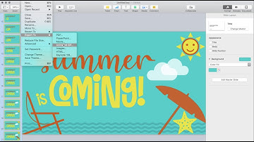 How to Make an Animated GIF Using Keynote