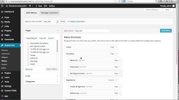HOW TO ADD PAGE TO CUSTOM NAV BAR WORDPRESS