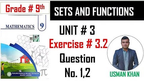 Class 9th maths chapter 3 exercise 3.2 question no. 1，2， 9th class maths new book,