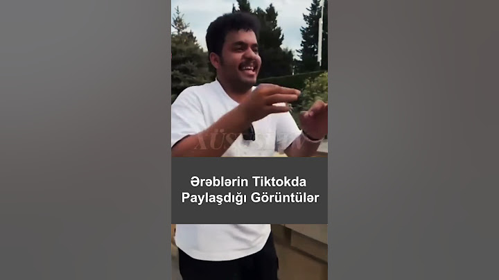 Tiktokdan Silinən Həmin Görüntülər Ərəblər Şəhidlər Xiyabanında Təcili Xəbər Hadisə #sondeqiqe