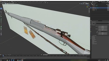 M1903 springfield rifle inspired Sci fi gun.