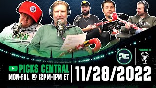 Brandon Walker Reacts To Rivalry Week Barstool Sports Picks Central || Monday, November 28th, 2022