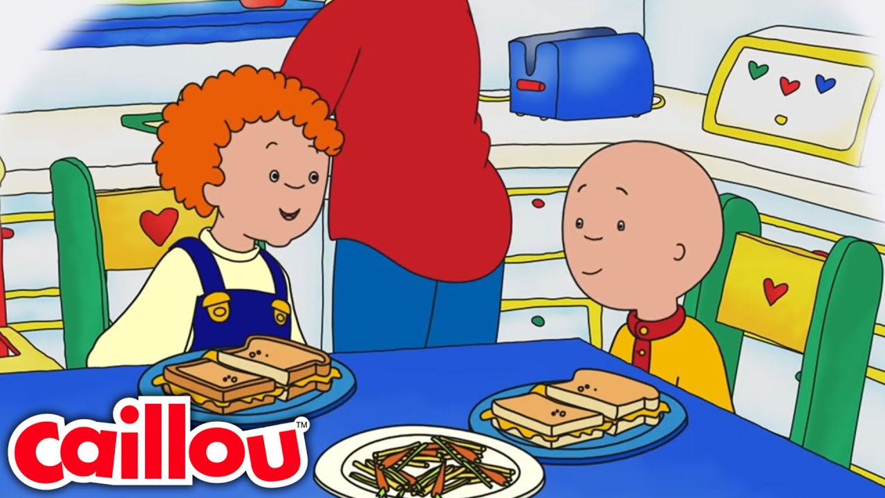Caillou juega con un niño grande | Caillou Español - WildBrain | Caricaturas para niños