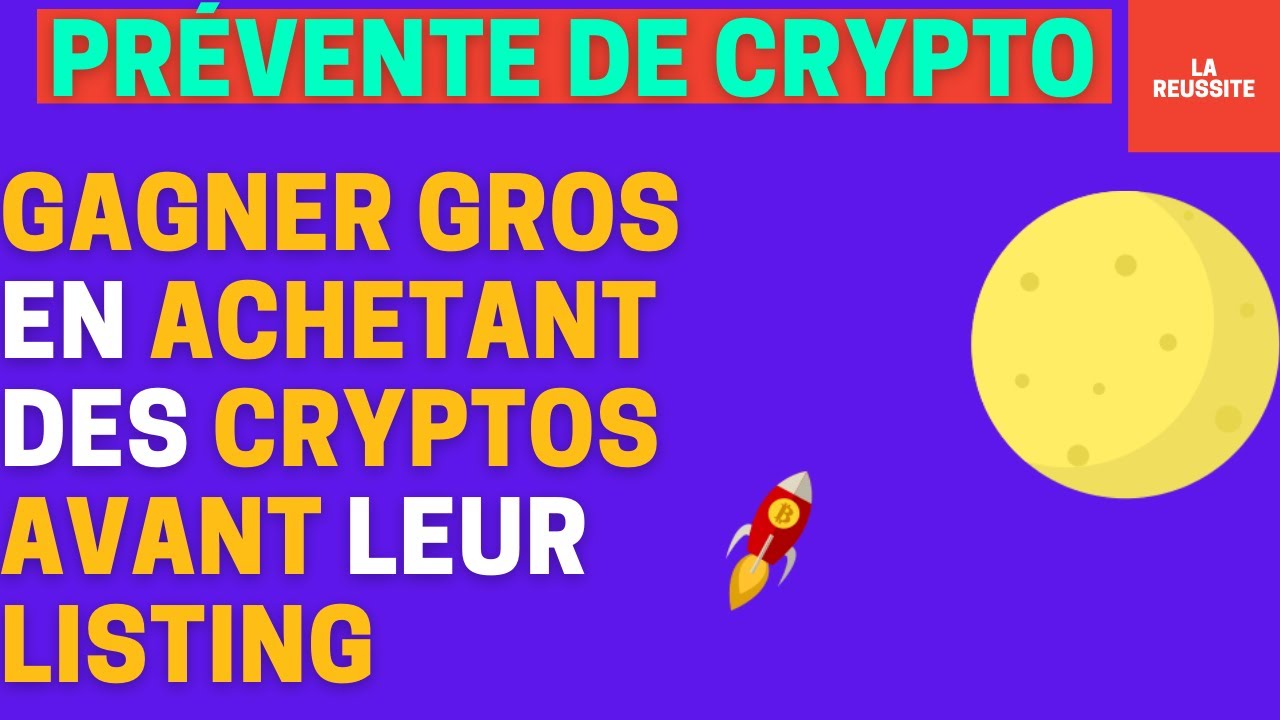 Acheter des cryptos en prévente pour se faire un max de profit, comment ça  marche? - YouTube
