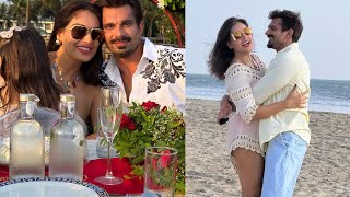 Bipasha basu and karan singh grover with together 10th wedding anniversary romantic trip vacation 