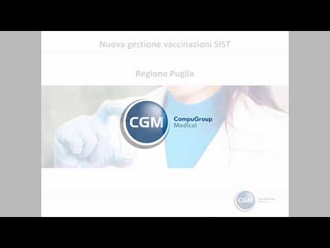 [Webinar CGM] Nuova gestione vaccinazioni SIST Puglia - MMG