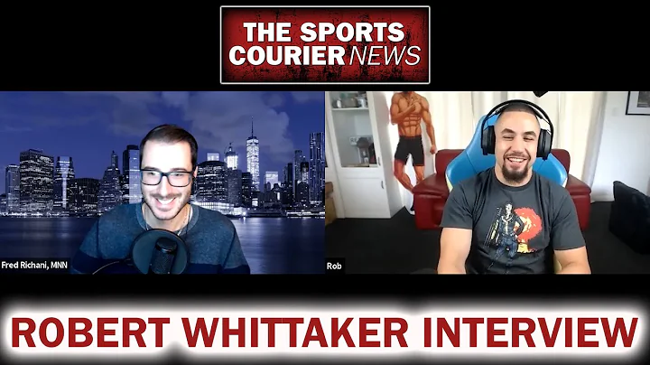 Former UFC Champion Robert Whittaker on MMA Career, Israel Adesanya