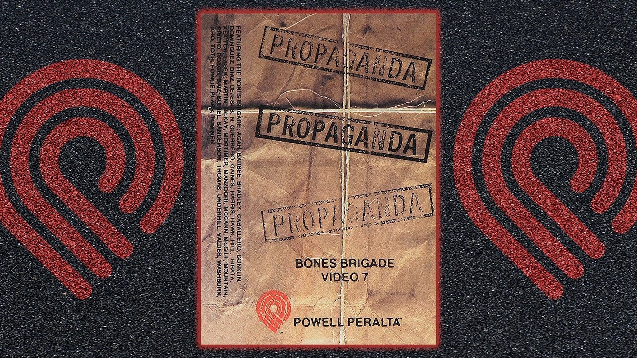 Powell Peralta Bones Brigade 7 Propaganda 1990 Skateboarding Video