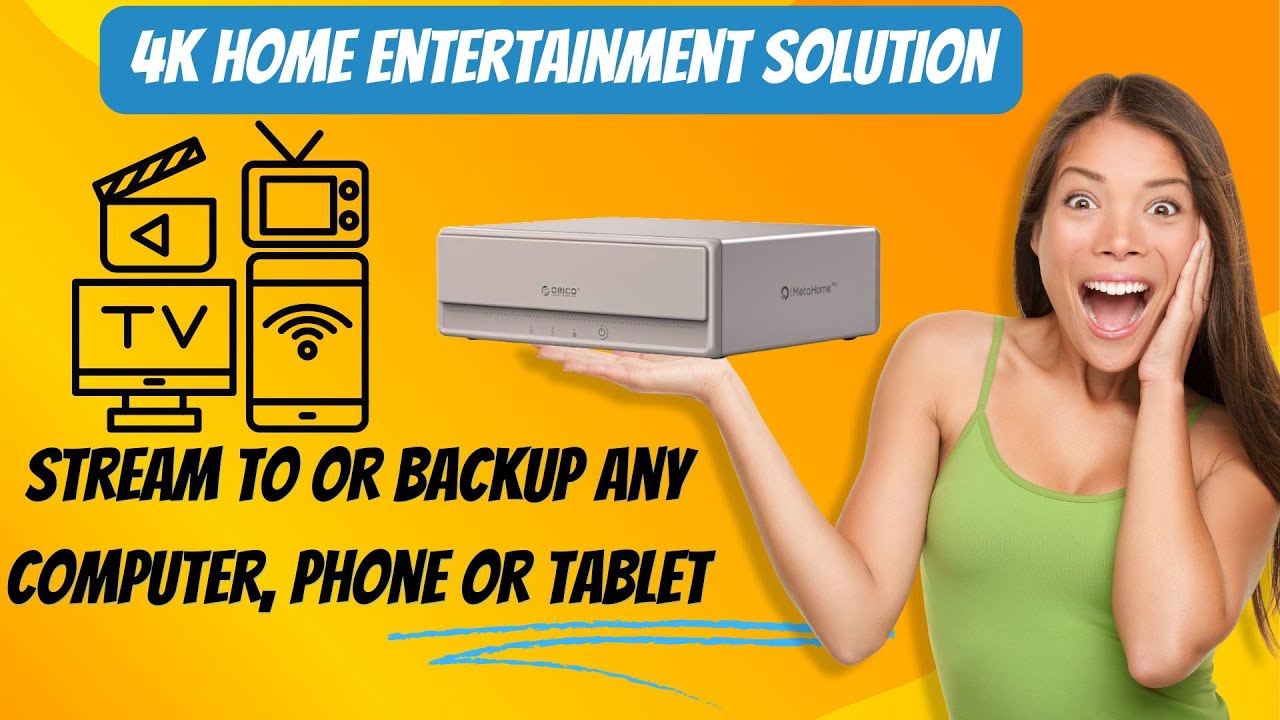 A 4k Home Entertainment Solution With NAS Data Center Features - YouTube