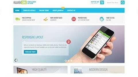 Illusion VirtueMart Template Demo