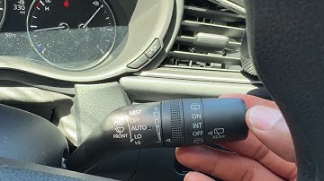 Mazda - How to Operate Windshield Wipers