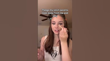 Things my strict parents took away from me and why #grwm #letstalk #parenting #parentingstyle