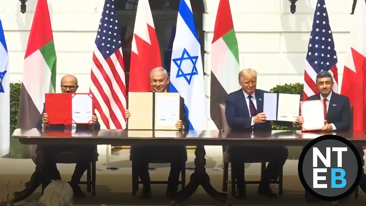 Israel Signs End Times Abraham Accord Peace Treaty At White House YouTube