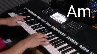 Video thumbnail of "Piano Lagu Burung Camar dengan Chord"