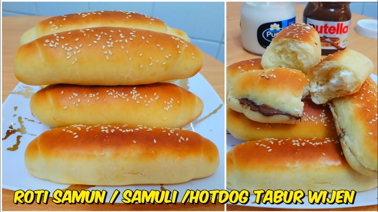 CARA MEMBUAT ROTI ARAB SAMULI PALING ENAK‼️[[TABUR WIJEN]] - YouTube