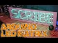 HUGE LED matrix with Arduino
