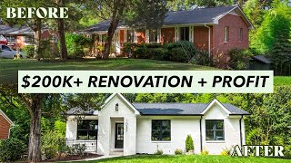 HUGE HOME RENOVATION COST + PROFIT | Breakdown | How Much Money I Made