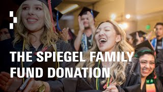 The Spiegel Family Fund Donation | Otis College of Art and Design
