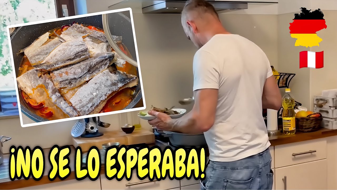 DRAGAN prueba PESCADO SALADO  por PRIMERA VEZ 😅 | No le gustó Le encantó 😂 | Shirley Tocic