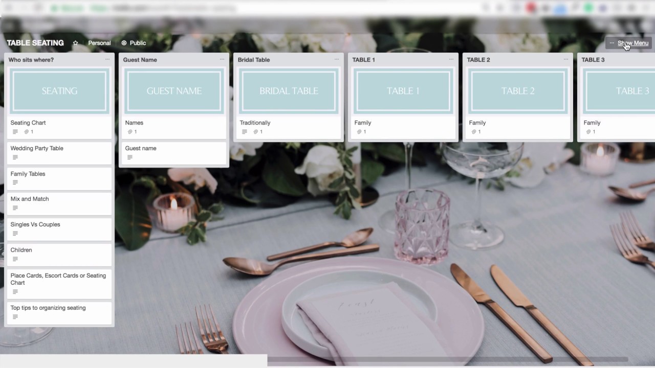 HOW TO PLAN YOUR WEDDING USING OUR TRELLO BOARDS YouTube