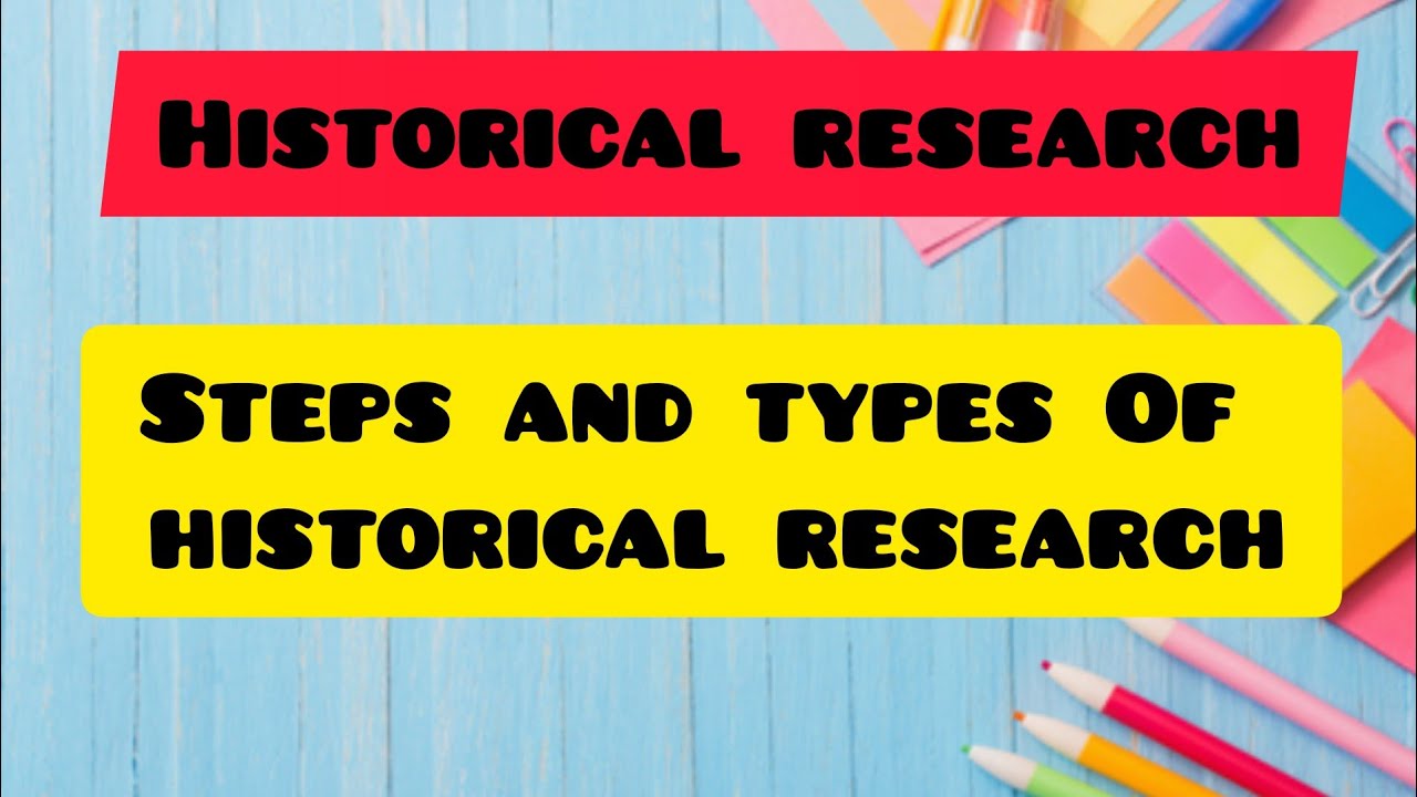types of historical research design