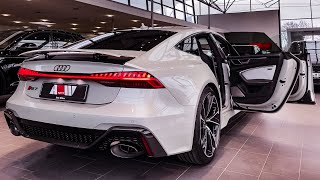 PERFECT CAR! Audi RS7 in Tausilber (600HP) - In details
