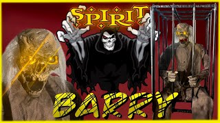 👻 UNBOXING + SET UP Spirit Halloween 2022 Barry Caged Corpse Life Size Animatronic Prop 🎃