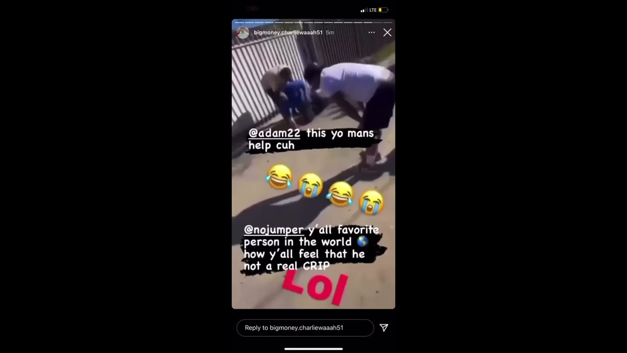 Crip Mac Begging For His Life During DP EXCLUSIVE 