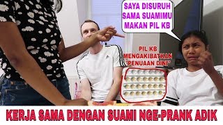 PRANK!! SUAMI SURUH ADIK BUNGSU MAKAN \