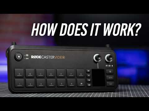 RODE Announces RODECaster Video All-in-One Production Console, YouTube First Look Video and More Info at B&amp;H