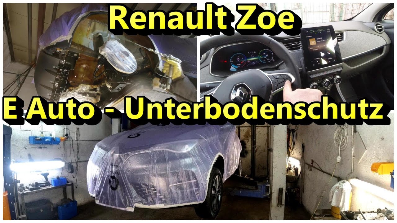 Unterbodenschutz E Auto Renault ZOE 