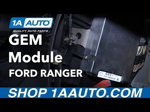 How to Replace GEM Module 1998-2003 Ford Ranger | Car Fix DIY Videos