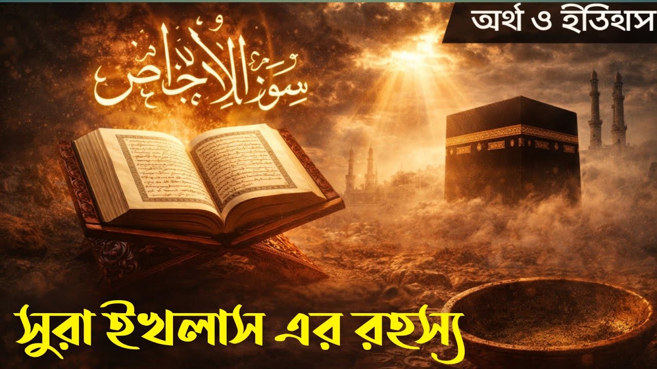 সুরা ইখলাস নাযিল হওয়ার ইতিহাস | Surah Ikhlas Bangla Explanation | Islamic Educational Story