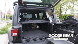 Jeep Mod: Goose Gear Rear Plate System JL