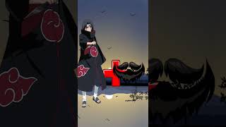how characters look with beard #anime #Naruto #Sasuke #beard #itachi