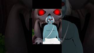 श्मशान में भूतों की महाकाली पूजा 😱 | भूत बने हीरो! | Horror Cartoon Story in Hindi