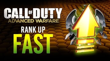 ADVANCED WARFARE How To Rank Up FAST Fastest Rank Up Guide Ever PARODY! COD AW